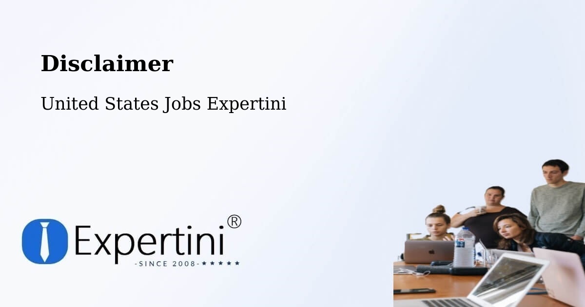 Disclaimer – Vance - United States Jobs Expertini
