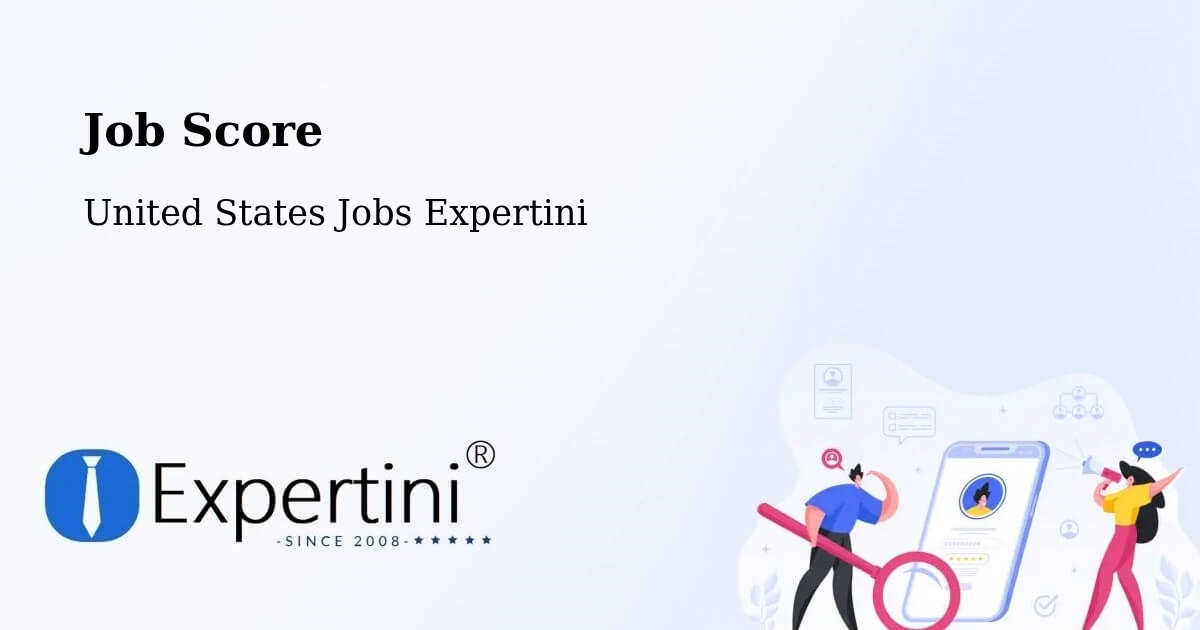 Job Score & Job Description Score Tool – Vance - United States Jobs Expertini